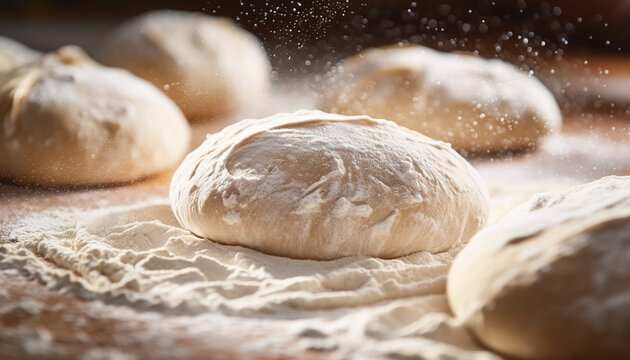 The visual appeal of dough rise, texture and the fermentation process
