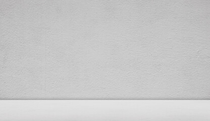 Background White Studio Floor Wall Grey Kitchen Table Platform Room Gray 3d Cement Mockup Scene Light Shadow Backdrop Concrete Place Product Empty Loft Workshop Shelf Bg Minimal Mockup Display Bar.