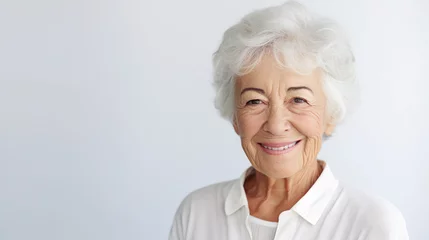 Poster lachende Seniorin  © Jenny Sturm