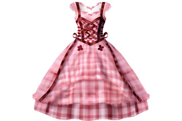 Dirndl on transparent background