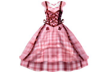 Dirndl on transparent background