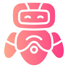 robot Gradient icon