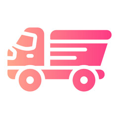 toy truck Gradient icon