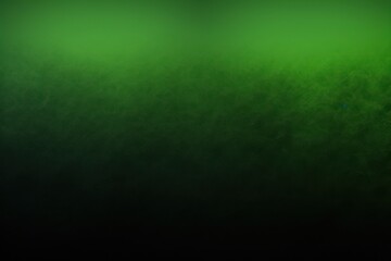 Glowing moss green black grainy gradient background