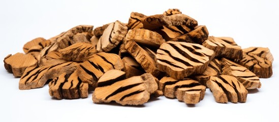 Tiny tiger paws scrape dry wood.