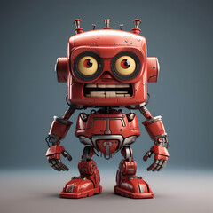 agry retro robot