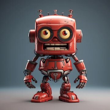 agry retro robot