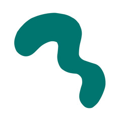 liquid shape trendy design element