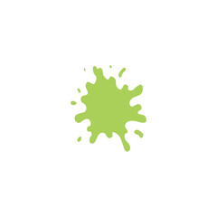 slime green splash set green