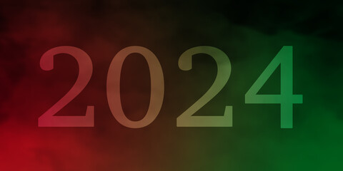 2024 - obrazy, fototapety, plakaty