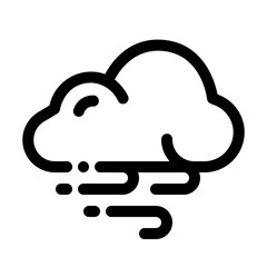 Windy Line Icon