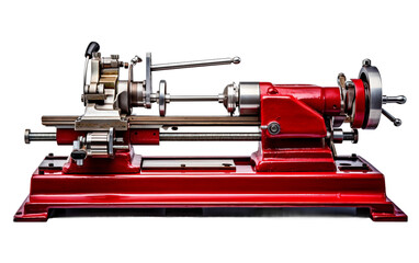 Swaging Machine isolated on transparent background.