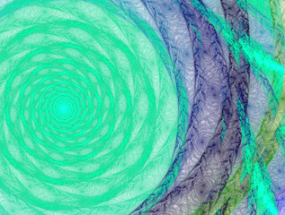 Fototapeta premium Imaginatory fractal abstract background Image