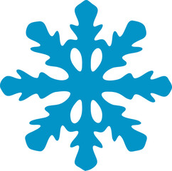 Snowflake vector illustration. Christmas snow flake symbol design elements