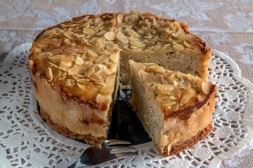 Kuchen, Apfel-Mandel-Kuchen