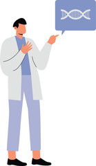 Chemical analytic illustration
