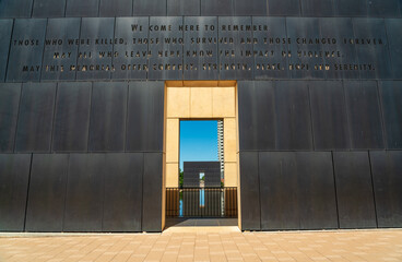 The Monument at Oklahoma City National Memorial