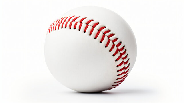 Baseball ball isolated on white background