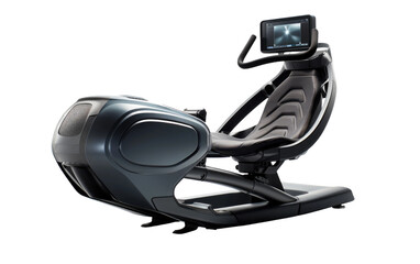 Immersive VR Fitness Equipment on a White or Clear Surface PNG Transparent Background