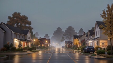 Fototapeta premium street in the night