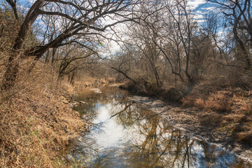 Rock Creek at Chickasaw National Recreation Area in Sulphur, Oklahoma