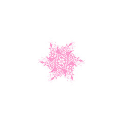 Fototapeta na wymiar Christmas pink(4) snowflake(1) christmas, santa, holiday, xmas, snowflake, celebration, art, design, pink, snow, new, decoration, nature, winter, pink snowflake, artwork, romantic, new year, year