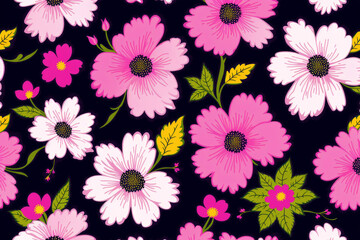 Beautiful Floral pattern. An amazing Floral Pattern Background. Generative AI