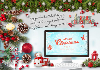 Photo Merry X-Mas & New Year (11.7 x 8.3 in) - 5