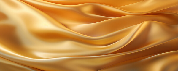 Fototapeta premium close-up golden silk