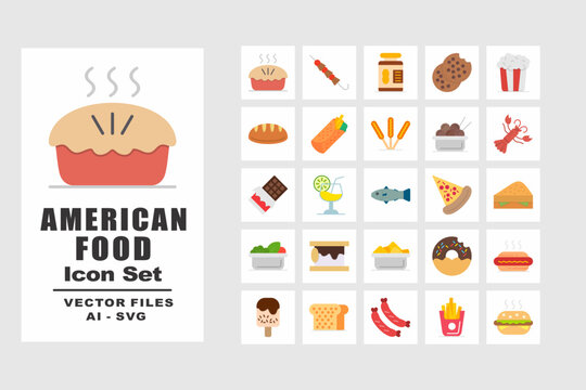 American Food Set Files