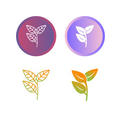 Leaves Vector Icon