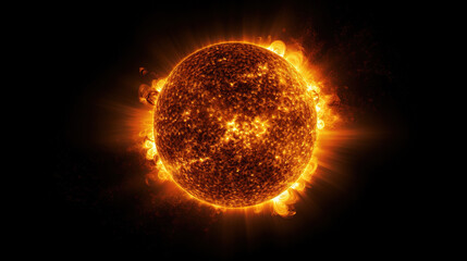 Sun, our star the Sun, generative ai