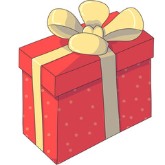 red gift box