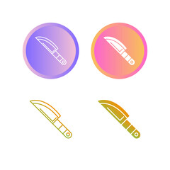 Knife Vector Icon
