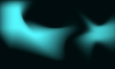 Abstract incoming waves like light green water