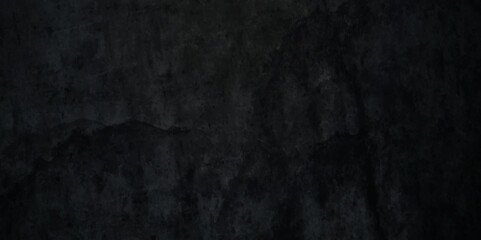 Dark black stone wall grunge backdrop texture background. monochrome slate grunge concrete wall black backdrop vintage marbled textured border background.	
