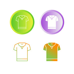 T Shirt Vector Icon