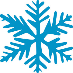 Snowflake vector illustration. Christmas snow flake symbol design elements