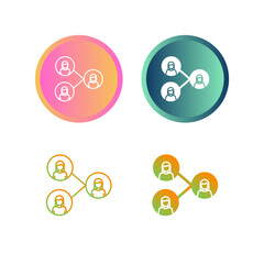 Social Finance Vector Icon