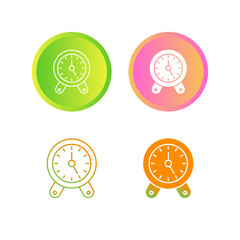 Clock Vector Icon