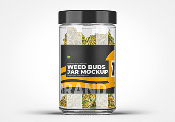 Weed Dubs Big Jar Mockup