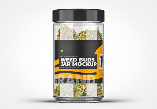 Weed Dubs Big Jar Mockup