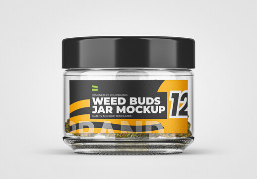Weed Dubs Jar Mockup