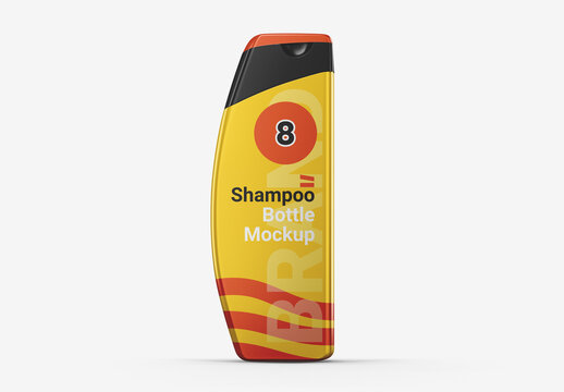 Shampoo Bottle Mockup