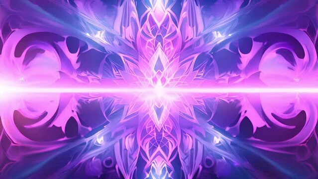 3D kaleidoscope mandala abstract background of trippy art psychedelic trance to open third eye with visuals energy chakra futuristic audiovisual vj seamless loop psychedelic moving energy background