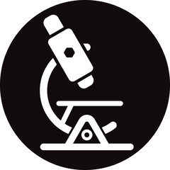 Care, Microscope, health icon