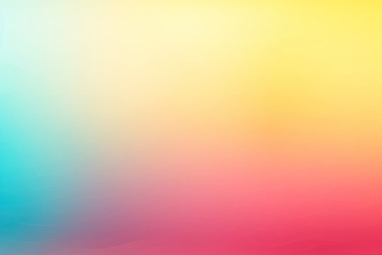 Pink yellow turquoise pastel gradient background soft