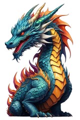 dragon illustration digital art