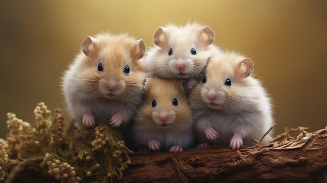 The hamster family, generative AI