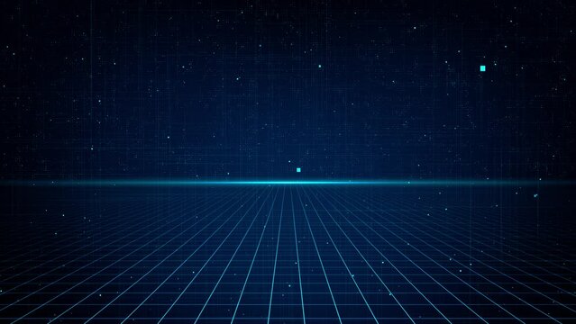 Futuristic light background Circuit board, Hi-tech digital technology engineering, news studio cyberspace data mining, high-tech product corporate promotion. Processors CPU, cyber data deep learning